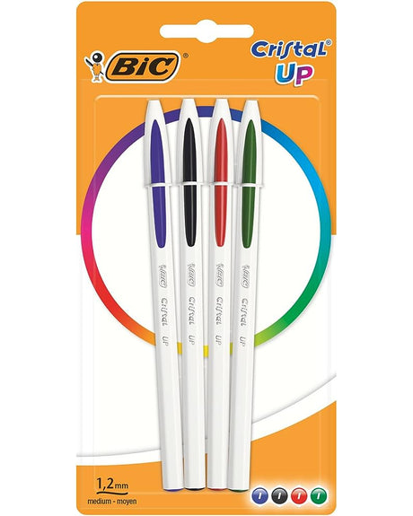 Stylo à Bille BIC Crystal Up 4 Couleurs