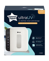 Tommee Tippee Stérilisateur , Sèche-Linge Électrique & Rangement 3 en 1 Ultra UV