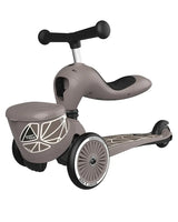 Scoot And Ride Trottinette 2en1 Highwaykick 1 Lifestyle - Brown Lines