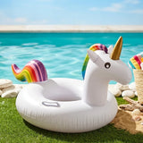 Bouée Siège Enfant Licorne Arc-en-Ciel avec Poignée