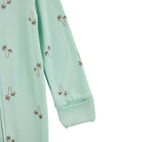 Carter's Baby Boy Two-Way Zip Footie - Mint Palms