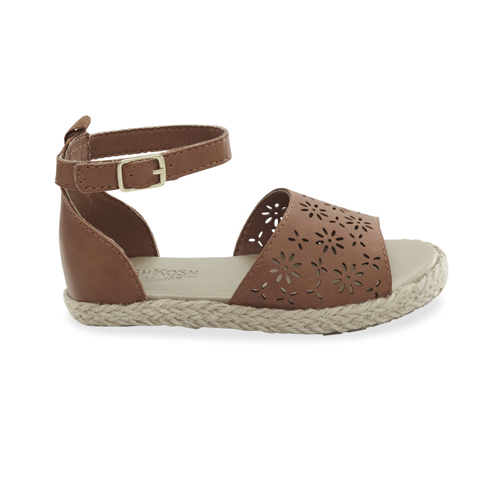 OshKosh Shoes Flowers Sandals - Brown