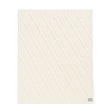 Babymat Couverture d'Hiver 100x100 cm - Cœur Blanc