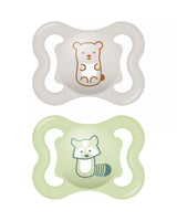 MAM Air Pacifier 0-6 Months - Green & Gray