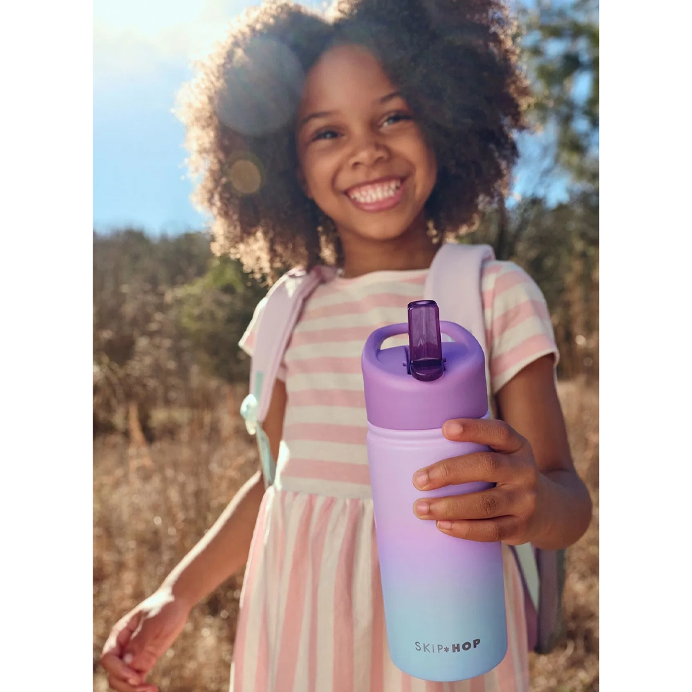 Gourde d'Eau en Acier Inoxydable WANDER - Violet Dégradé