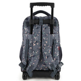Gabol Sac à Dos à Roulettes Détachable SECRET - Gris