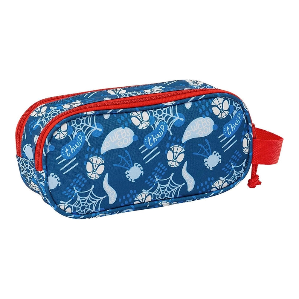Safta Trousse Double SPIDEY 3D