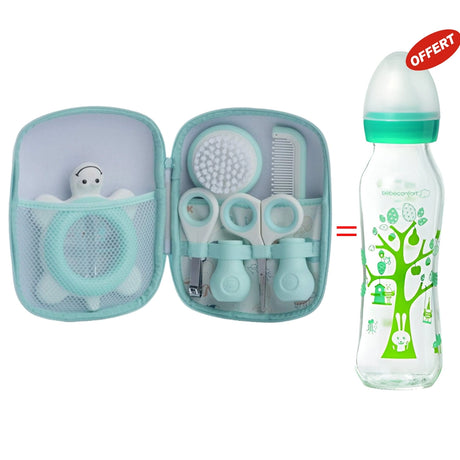 Offre : Bébé Confort Trousse De Toilette Water 0M+ = Biberon en Verre 240ml Gratuit