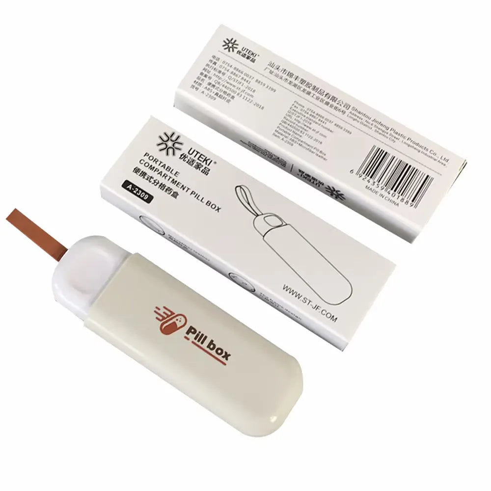 Pill Box 1 Day Pill Organizer