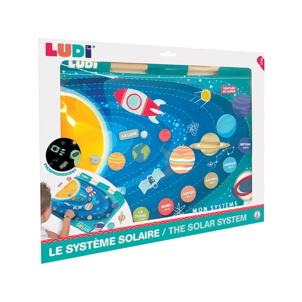 Ludi Carte Du Système Solaire - 5 ans+