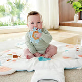 Hape Tapis d’Activités Ourson Câlin avec Arche en Bois 0-18M
