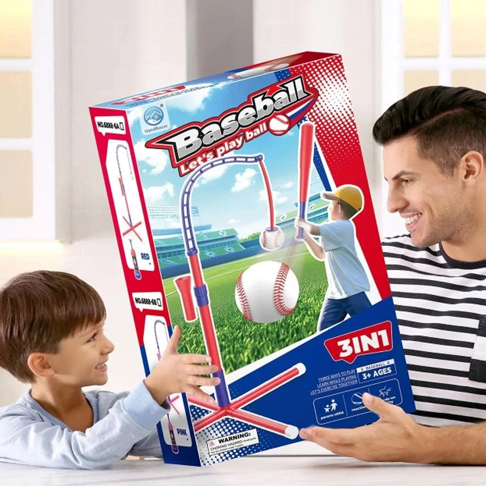 3-in-1 Kids Baseball Set 3Y+