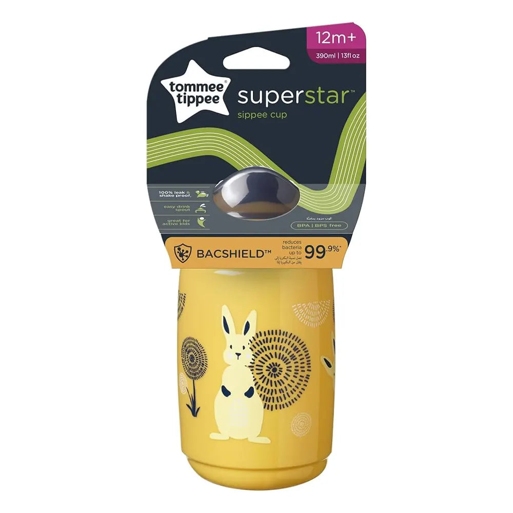 Tommee Tippee Tasse d'Entraînement à Bec 390ml 12M+ - Jaune