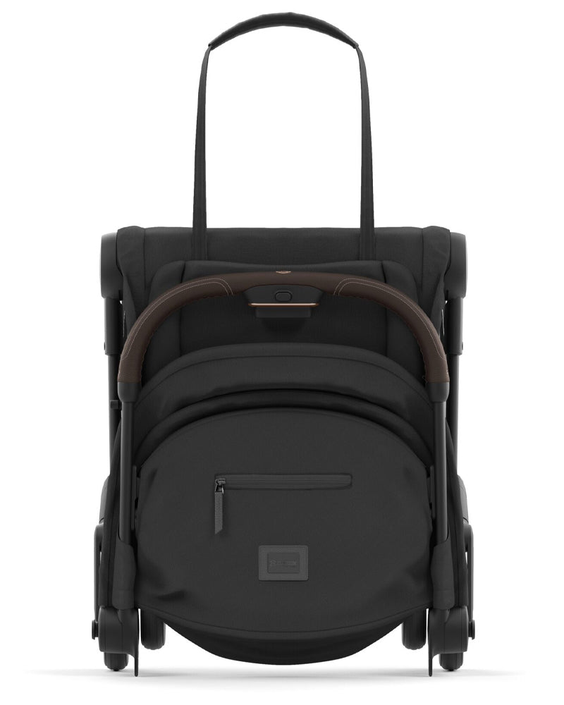 poussette cybex coya CYBEX Coya Rosegold Stroller - Sepia Black | Wlidaty Morocco