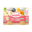 Babybio Petit Pot Mirabelles & Pomme Quetsche 2x130g