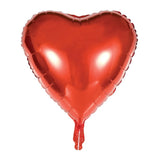 Globo de Corazón de Aluminio Rojo – 45cm