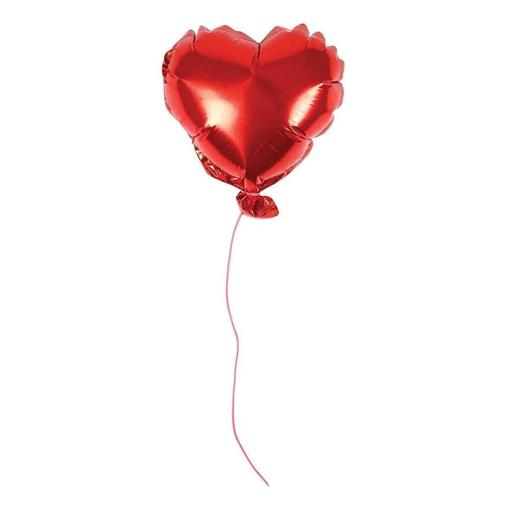 Globo de Corazón de Aluminio Rojo – 45cm