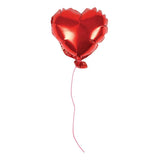 Globo de Corazón de Aluminio Rojo – 45cm