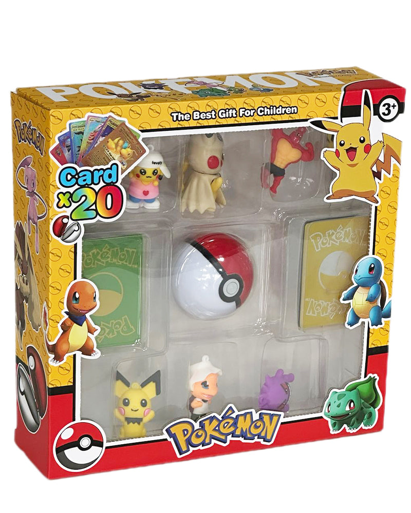 Coffret Figurines et Cartes Pokémon 3A+ | Wlidaty Morocco - Leading E ...