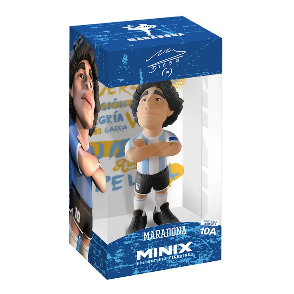 Minix Figurine de Joueurs de Foot 12cm - Diego Maradona - Argentine
