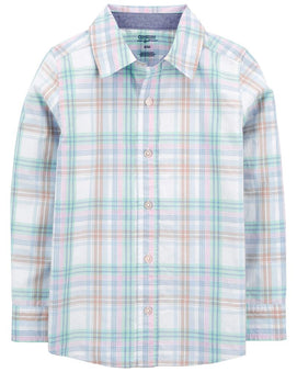 Chemise Boutonnée À Carreaux OshKosh - Multi