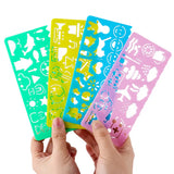 Set of 4 Rulers – 15 cm