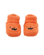 Chaussons au Crochet d'Halloween Bébé Carter's - Orange