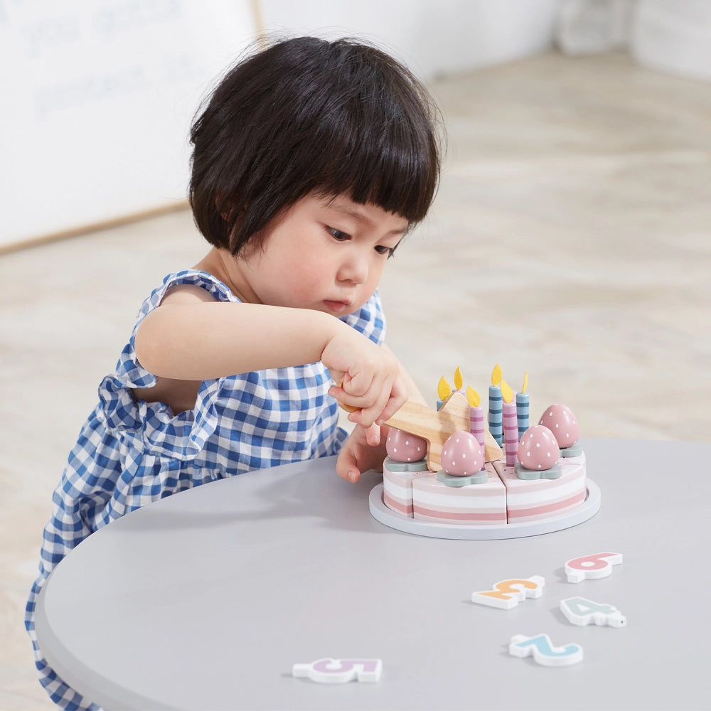 Viga Toys PolarB Gâteau d'Anniversaire en Bois 18M+