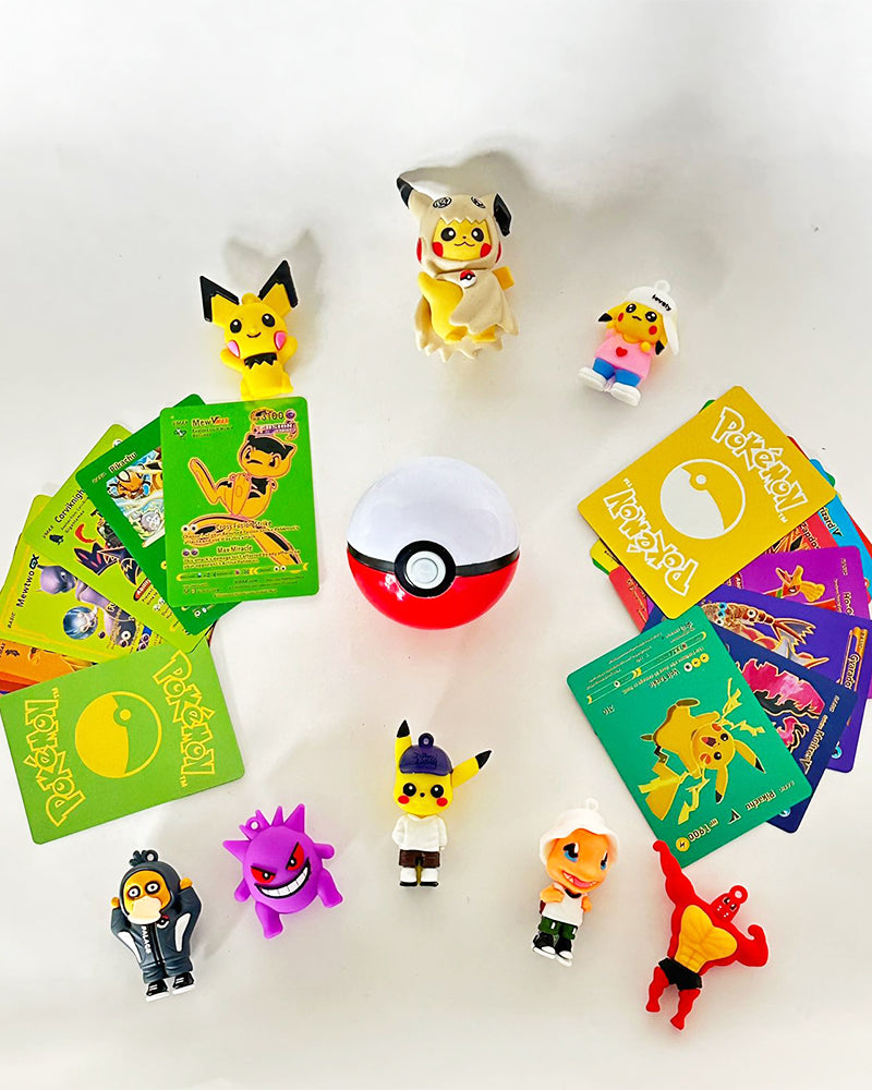 Coffret Figurines et Cartes Pokémon 3A+ | Wlidaty Morocco - Leading E ...