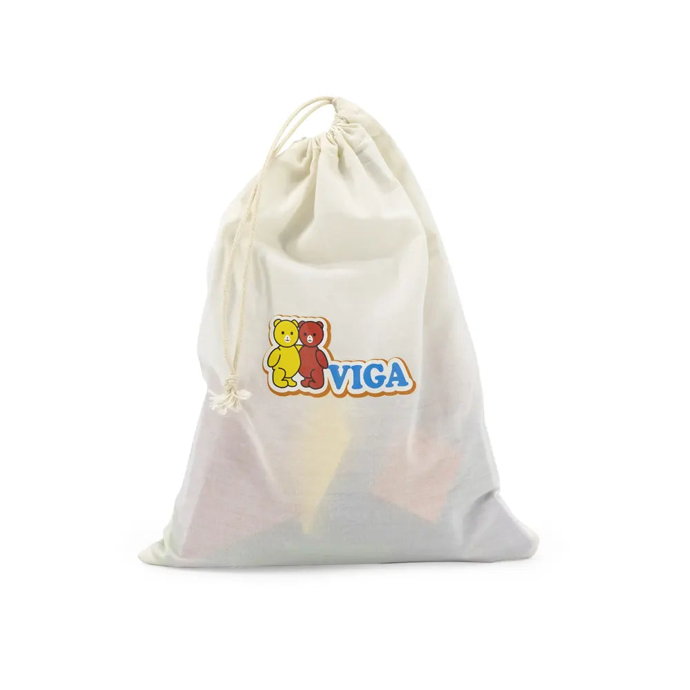 Viga Toys Tangram Magnétique en Bois 35 Pièces - 3A+