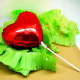 Globo de Corazón de Aluminio Rojo – 45cm