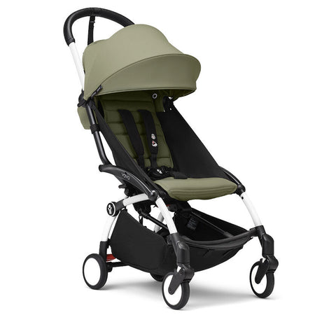 Poussette Stokke® YOYO³ Cadre Blanc 6M+ - Olive
