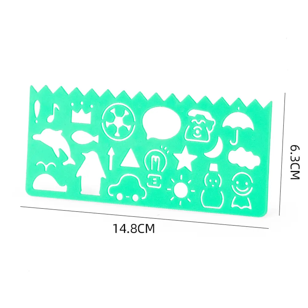 Set of 4 Rulers – 15 cm