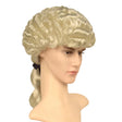 Perruque Blonde Bouclée Style Historique "Avocat ou Gentilhomme du XVIIIe Siècle"