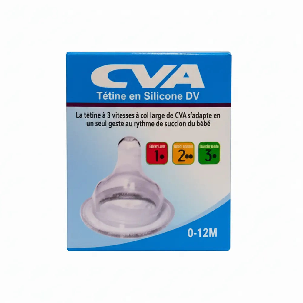 CVA Tetine en silicone 0-12m