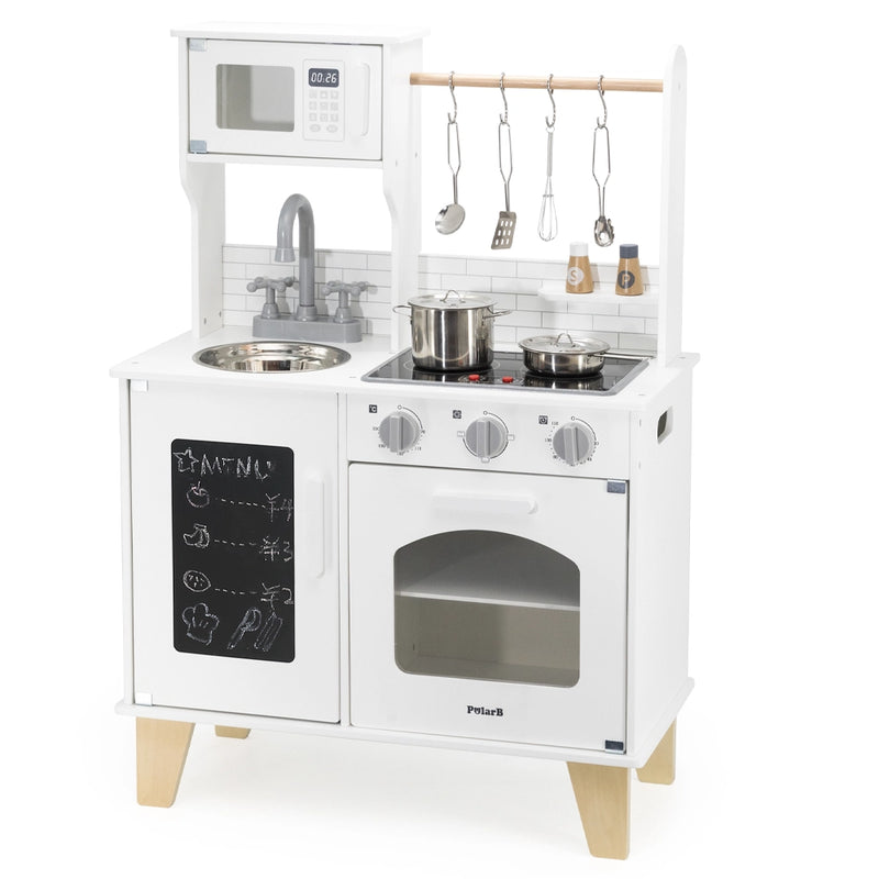 Viga Toys PolarB Little Chef Cuisine avec Lumière & Son 3A+ - Blanc