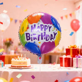 Happy Birthday Foil Balloon – 45cm