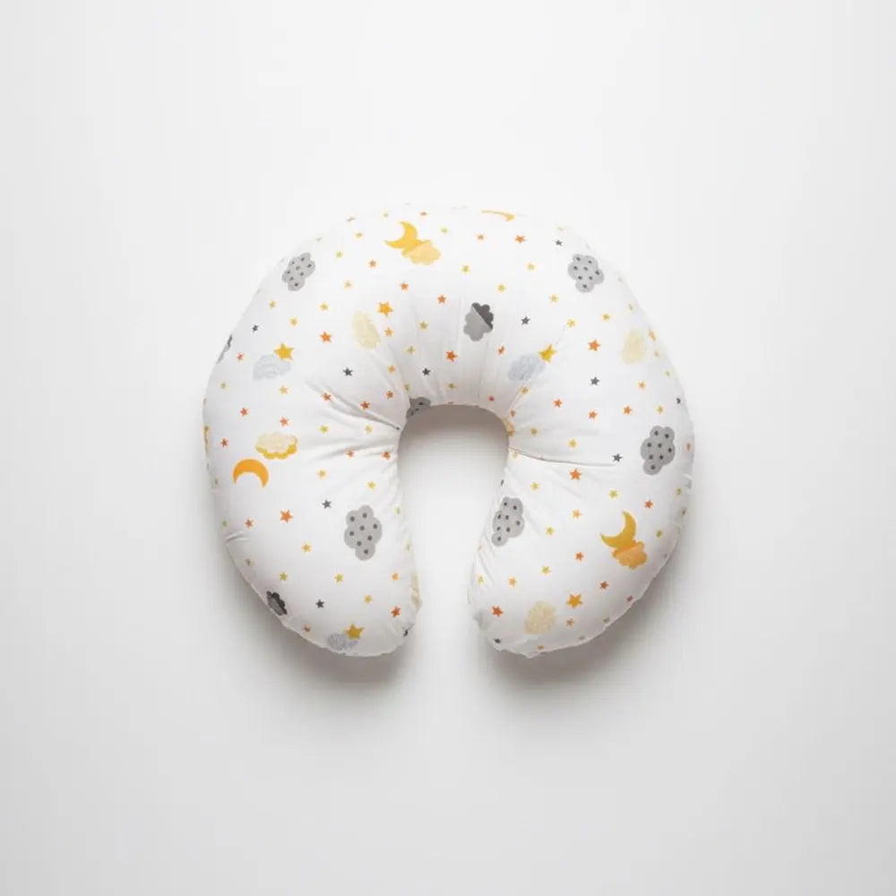 BébéYo Coussin d'Allaitement Étoile Nuage - Jaune