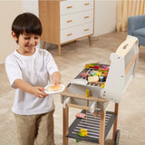 فيغا تويز لعبة شواء خشبية مع ملحقاتها – لعمر 3 سنوات فأكثر