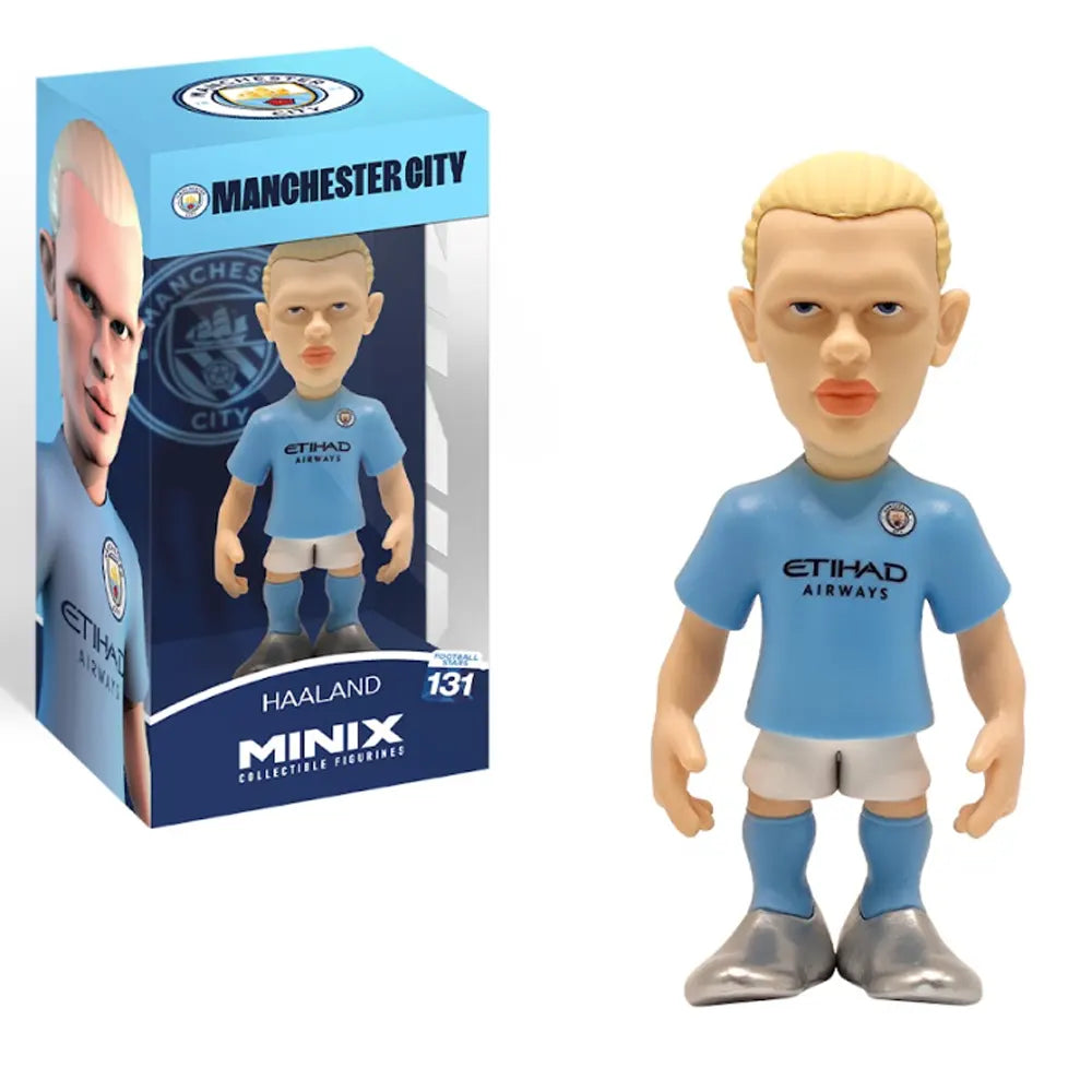 Minix Figurine de Joueur de Foot 12cm – Erling Haaland – Manchester City