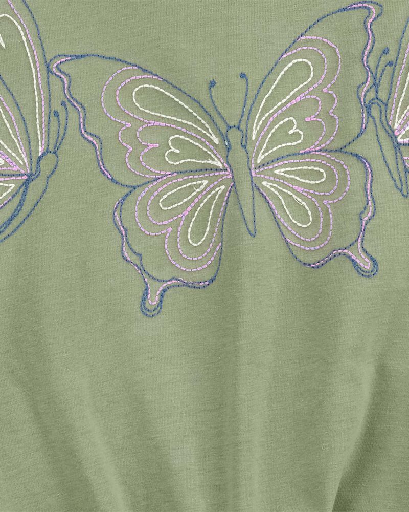 T-Shirt à Manches Longues Carter's - Papillon Vert