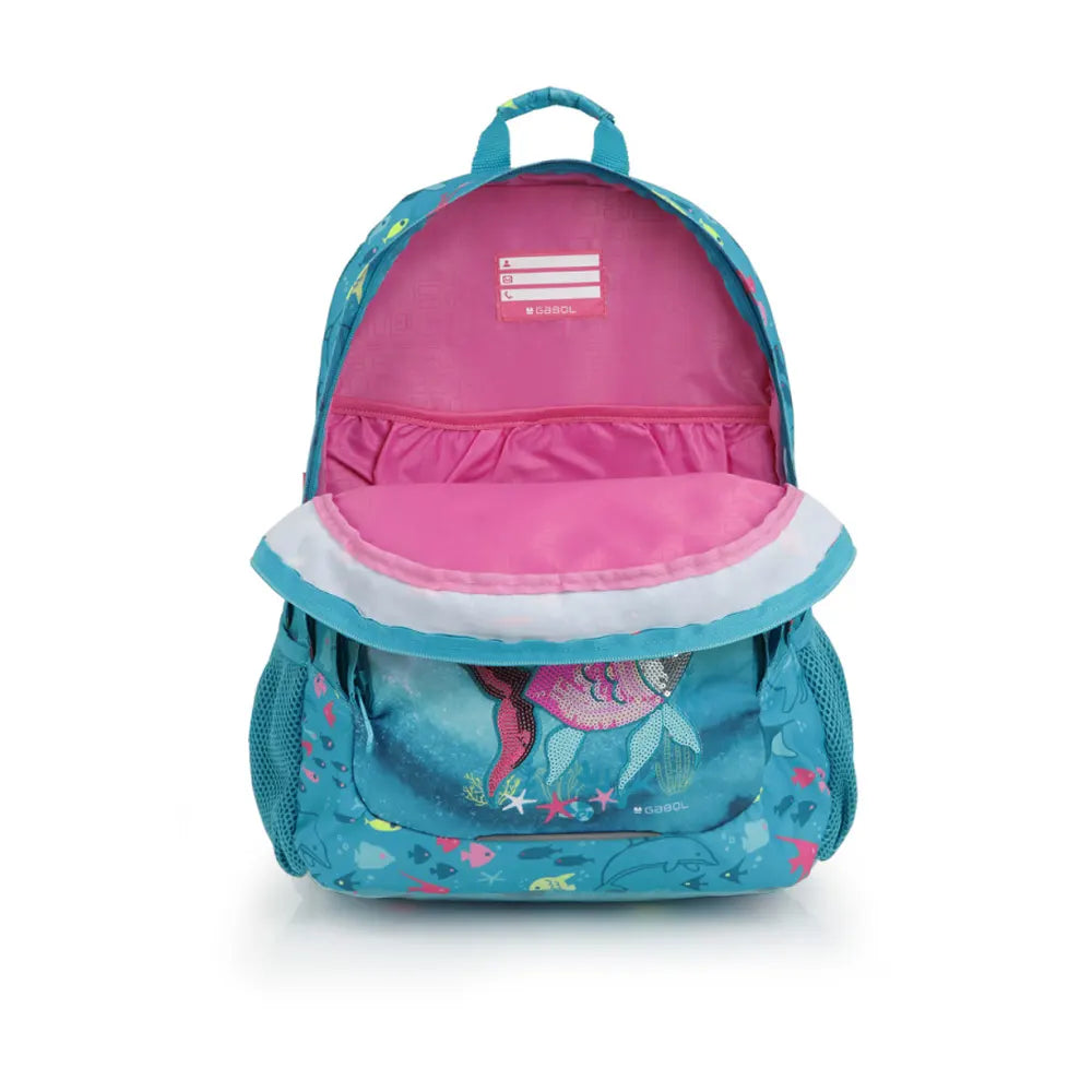Gabol ACQUA – Mochila Infantil Tamaño Grande 3 Compartimentos