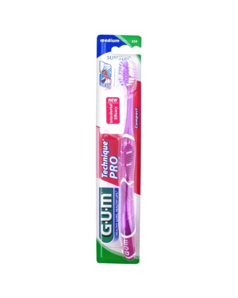 G.U.M Brosse à dents Technique Pro Medium - Rose