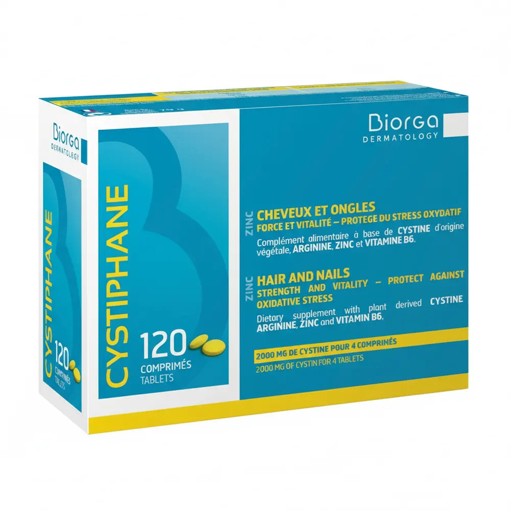 Biorga-Cystiphane Cabello y Uñas - 120 Comprimidos