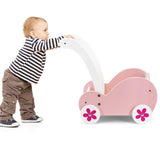 Viga Toys Trotteur & Poussette pour Poupée Rose 2 en 1 3A+