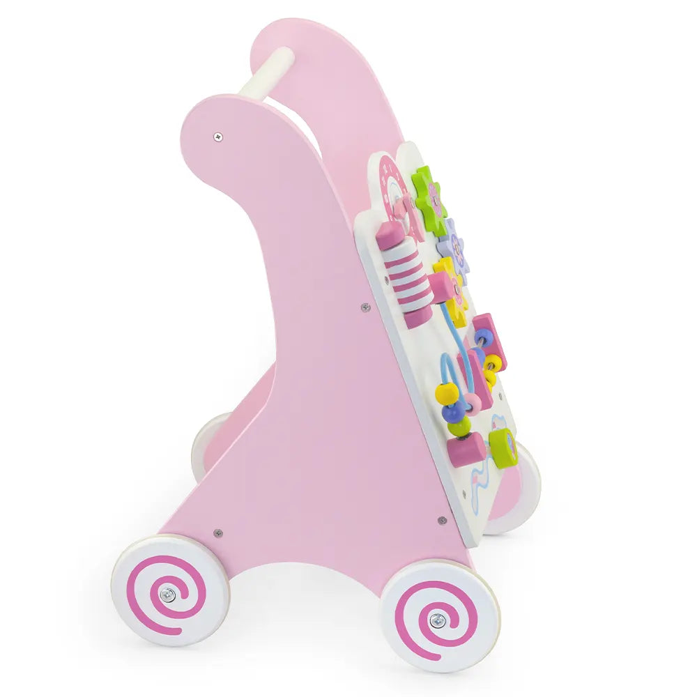 Viga Toys Trotteur Educatif Rose 18M+