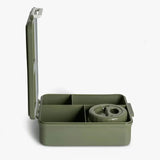 Large Lunchbox with Insulated Food Jar Citron - Green