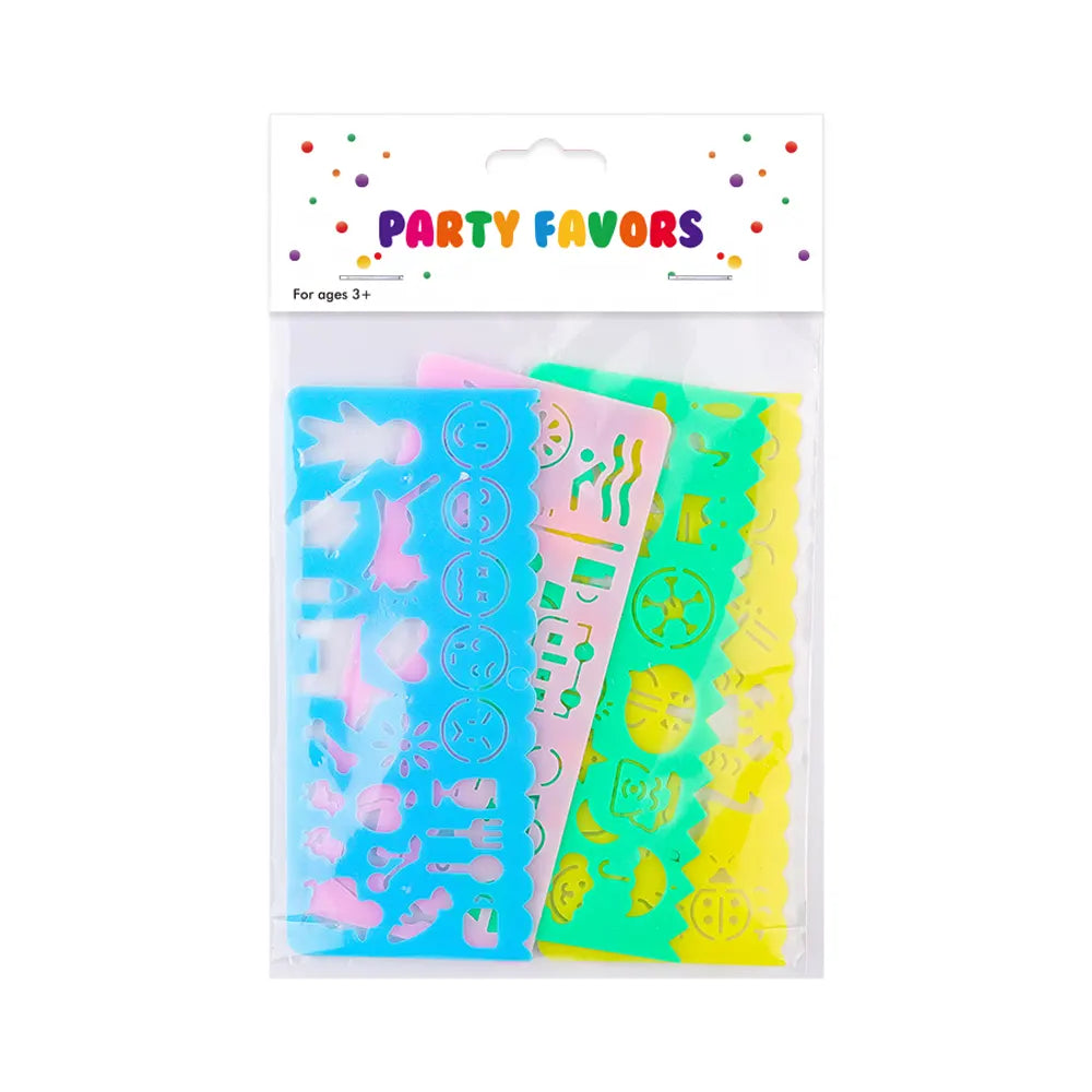 Set of 4 Rulers – 15 cm