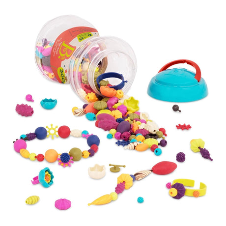 B. Toys Kit de Fabrication de Bijoux Pop Arty 300 Pièces 4A+