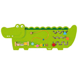 Viga Toys Jouet d'Activité Mural Crocodile 18M+